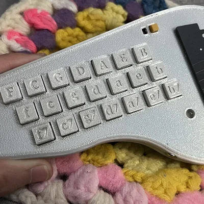 Minichord Keycaps - Phiên bản có dán nhãn hợp âm