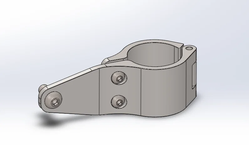 Pat kẹp đèn pha tròn cho Kawasaki Z650 (phuộc 41mm) - Image 1