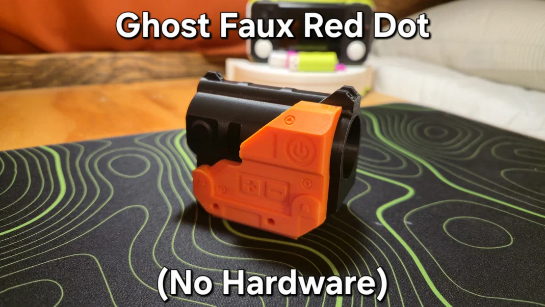 Ghost Faux Red Dot Sight - Kính ngắm mô phỏng cho đồ chơi Tactical - Image 1