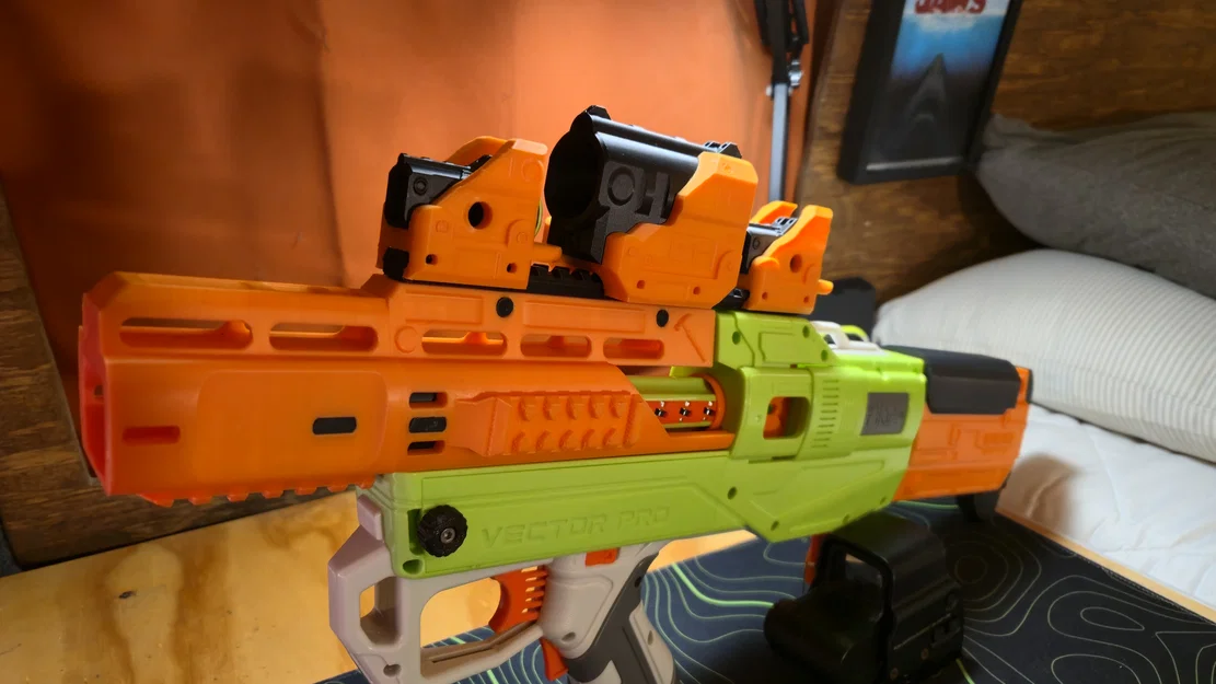 Ghost Faux Red Dot Sight - Kính ngắm mô phỏng cho đồ chơi Tactical - Image 3