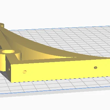 Giá treo cuộn nhựa filament 3D (filament rack) đơn giản, chắc chắn