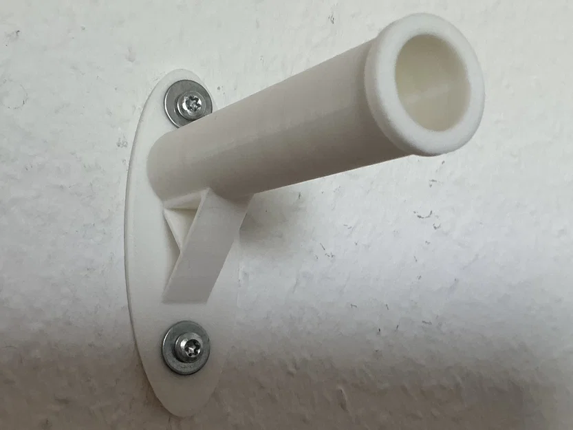 Giá treo cuộn nhựa in 3D gắn tường (Spool Holder) cho cuộn 1kg - Image 1
