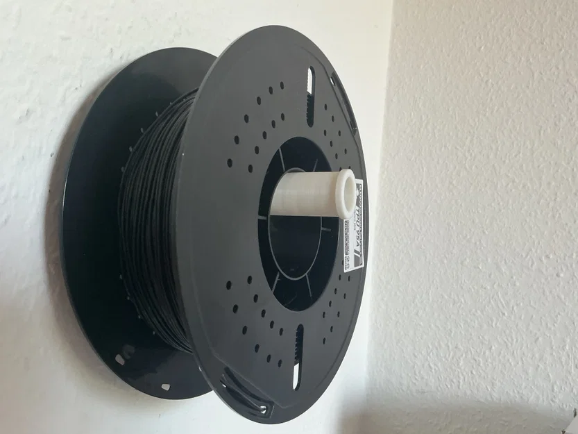 Giá treo cuộn nhựa in 3D gắn tường (Spool Holder) cho cuộn 1kg - Image 2