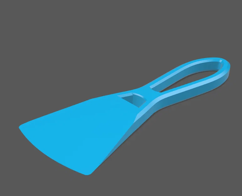 Dụng cụ cạo bàn in 3D công thái học (Ergonomic Bed Scraper) dễ in - Image 1