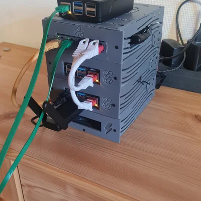 Tủ Rack Mini Cho Raspberry Pi