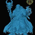 Mô hình Duergar Warlock cho game nhập vai - Thumbnail 1