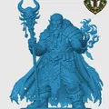 Mô hình Duergar Warlock cho game nhập vai - Thumbnail 3