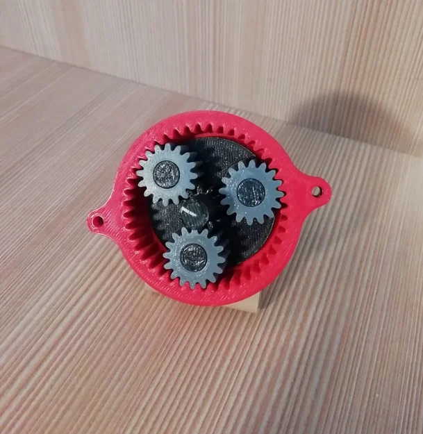 Mô hình hộp số hành tinh 5:1 in 3D cực hay - Image 2