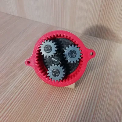 Mô hình hộp số hành tinh 5:1 in 3D cực hay