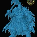 Mô hình Duergar Barbarian cho game RPG - Thumbnail 1