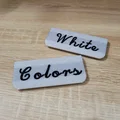 Bộ thẻ gắn phân loại đồ giặt 3D (Laundry tag) tiện ích cho gia đình - Thumbnail 2