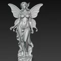 Mô hình tượng nàng tiên (Fairy Statue) nghệ thuật in 3D cực đẹp - Thumbnail 3