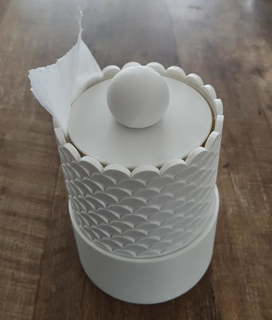 Hộp đựng giấy vệ sinh dạng cuộn (Toilet Tissue Pot) - Image 1