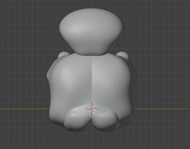 Mô hình 3D nhân vật giữ bút để bàn sáng tạo và đáng yêu - Image 2