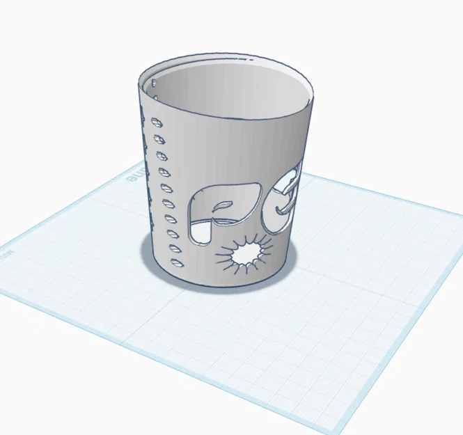Mẫu cốc đựng bút (Pen Holder) thiết kế đẹp mắt in 3D - Image 1