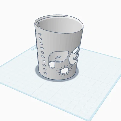 Mẫu cốc đựng bút (Pen Holder) thiết kế đẹp mắt in 3D