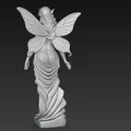 Tượng Tiên Nữ Thanh Thoát (Slender Fairy Statue) In 3D Độc Đáo - Thumbnail 3