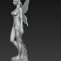 Tượng Tiên Nữ Thanh Thoát (Slender Fairy Statue) In 3D Độc Đáo - Thumbnail 4