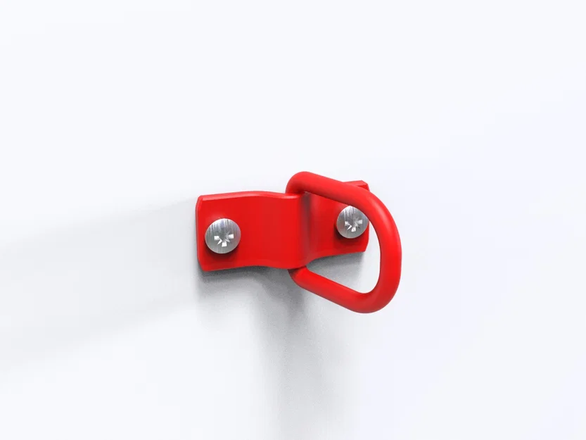 Móc Treo D-Ring Xoay Gắn Tường | Giá Treo Xoay Đa Năng - Image 2
