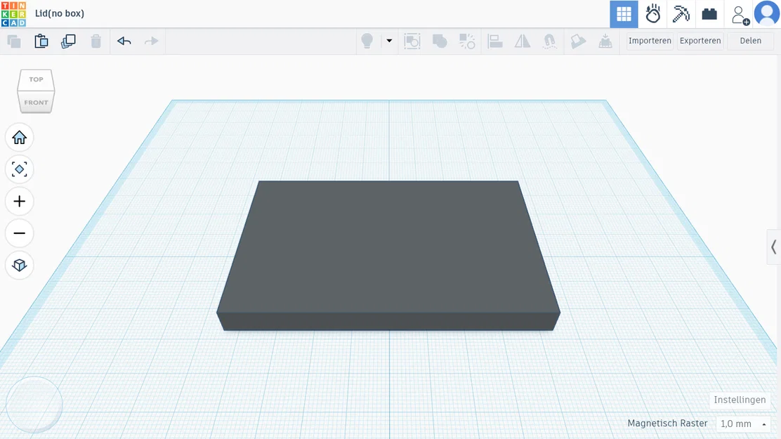Hộp đựng đồ đa năng thiết kế đơn giản - File in 3D tiện ích - Image 2