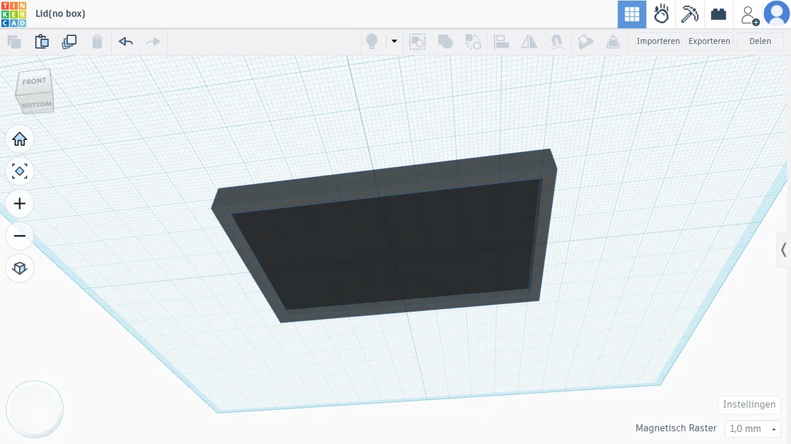 Hộp đựng đồ đa năng thiết kế đơn giản - File in 3D tiện ích - Image 3
