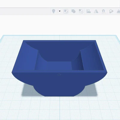 Hộp đựng đồ đa năng thiết kế đơn giản - File in 3D tiện ích