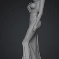 Mô hình 3D Donna Elegante: Tượng nhân vật nữ thanh lịch - Thumbnail 3