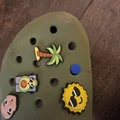 Đế Jibbit Croc Charm Trơn Dễ Dàng Tùy Chỉnh - Thumbnail 1