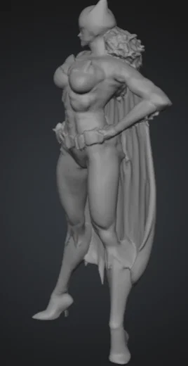 Mô hình Batwoman 3D cực chi tiết cho người yêu thích siêu anh hùng - Image 3