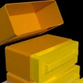 Hệ thống ngăn kéo để bàn xếp chồng - Tự in 3D đơn giản và tiện ích - Thumbnail 2