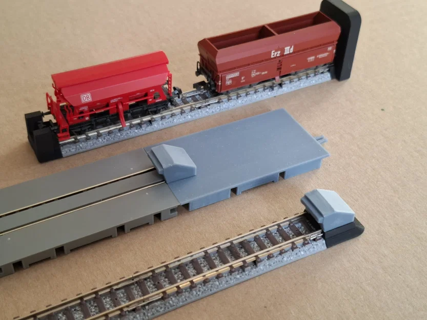 Miếng chặn và chặn ray tàu hỏa cho Tomix (tỉ lệ N-gauge) - Image 1