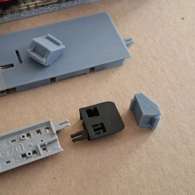 Miếng chặn và chặn ray tàu hỏa cho Tomix (tỉ lệ N-gauge)