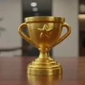 Cúp Mini – In Liền Khối (Print in Place) - Thumbnail 2