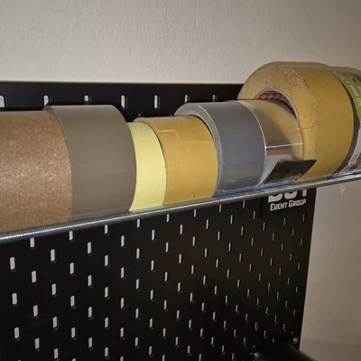 Giá treo cuộn băng keo thông minh cho bảng pegboard IKEA SKADIS