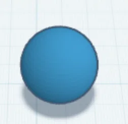 Mô hình viên bi 1 inch (1 inch marble) dùng để test máy in 3D - Image 1