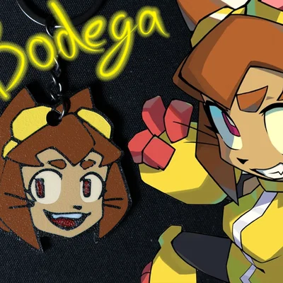 Móc khóa đầu Kit Bodega GAMEOVERSE Glitch pin