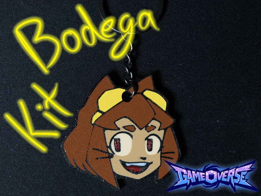 Móc khóa đầu Kit Bodega GAMEOVERSE Glitch pin - Image 2