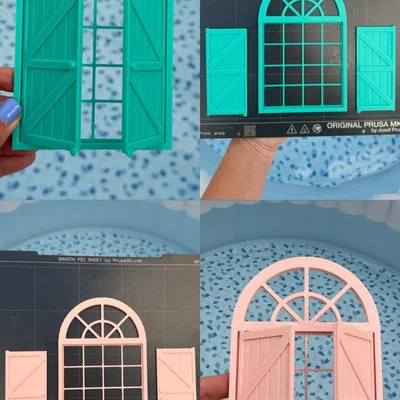 Cửa sổ có rèm che decor