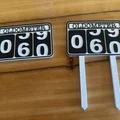 Oldometer: Mừng tuổi 60 - Bảng hiệu và phụ kiện trang trí bánh kem - Thumbnail 1