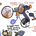Mô hình súng Nerf Skewer thiết kế bởi Charamile Designs - Thumbnail 5