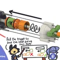 Mô hình súng Nerf Skewer thiết kế bởi Charamile Designs - Thumbnail 10
