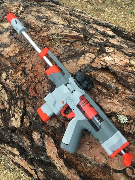 Mô hình súng Nerf Skewer thiết kế bởi Charamile Designs - Image 15