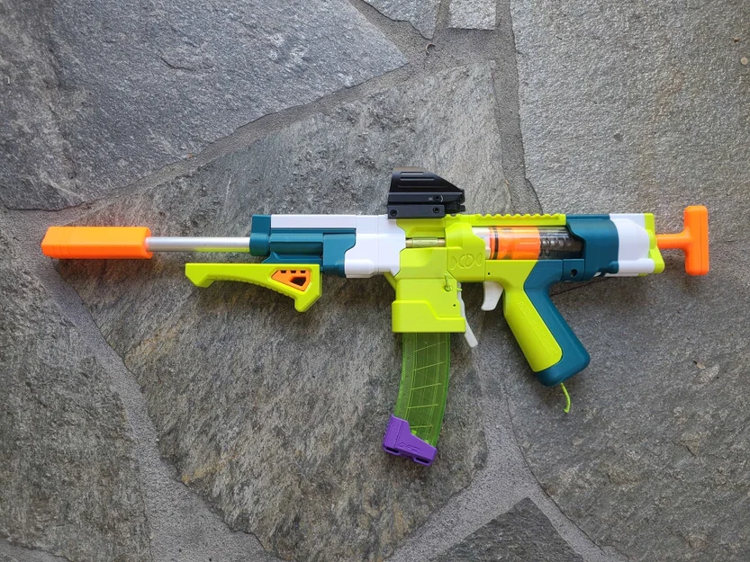Mô hình súng Nerf Skewer thiết kế bởi Charamile Designs - Image 16
