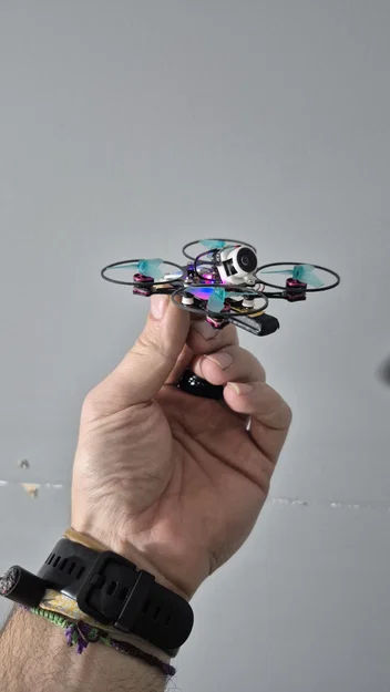 Bộ khung Carbon Fury & Collective cho drone FPV 65mm và 75mm - Image 1
