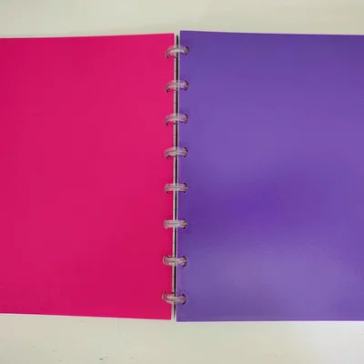 Tấm ngăn cách (Divider) 8 lỗ cho sổ tay Action A5 in 3D