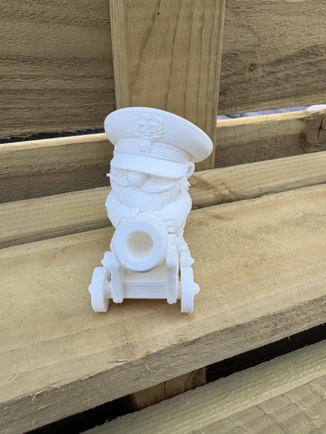 Navy Cannon Gnome - Chú Lùn Hải Quân Bên Khẩu Pháo - Image 2