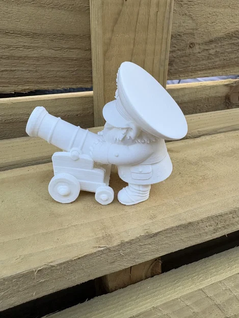 Navy Cannon Gnome - Chú Lùn Hải Quân Bên Khẩu Pháo - Image 3