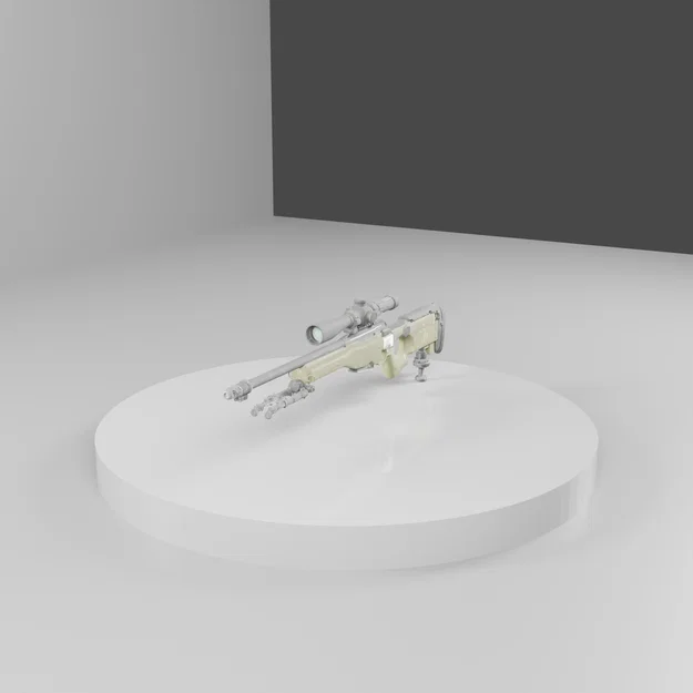 File mô hình prop súng L96a1 trong game Call of Duty Black Ops 1 - Image 3