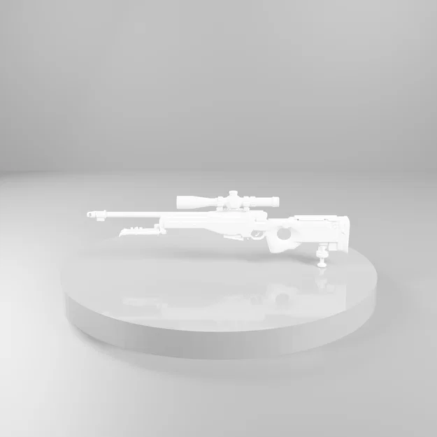 File mô hình prop súng L96a1 trong game Call of Duty Black Ops 1 - Image 4