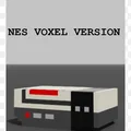 Mô hình máy chơi game NES phong cách Voxel art 3D cực đẹp - Thumbnail 1